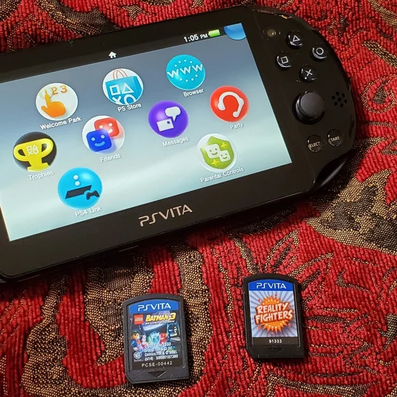 Playstation VITA Bundle W/Games, Charger, MEMORY Card... - Picture 4 of 9